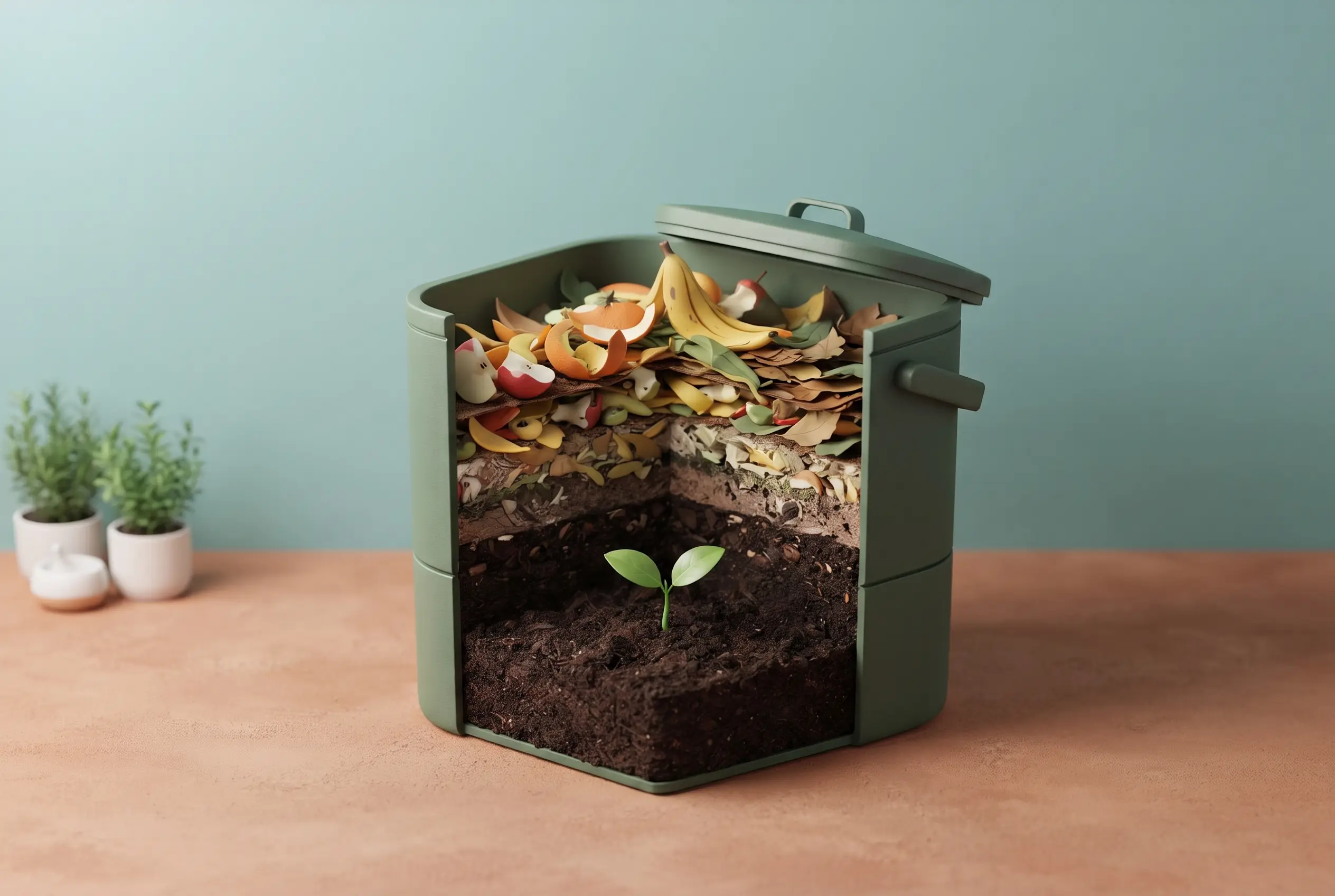 compostagem de resíduos orgânicos